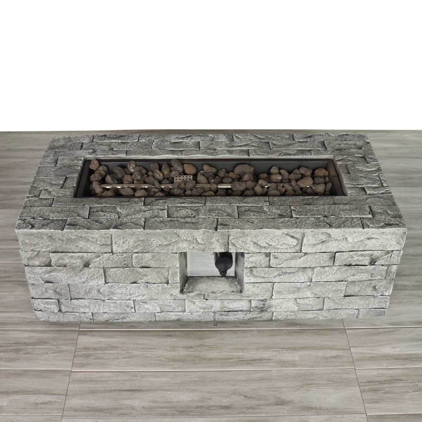 Fiber Reinforced Concrete Propane/Natural Gas Fire pit table