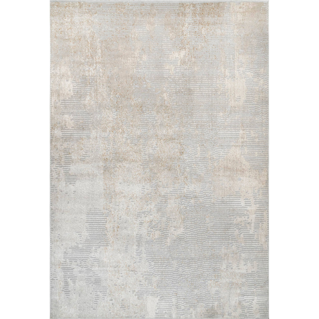 Alice Abstract Waterfall Area Rug: Blue / Rectangle / 5' x 8'