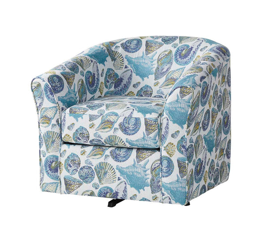 Sanibel Ocean Swivel Accent Chair