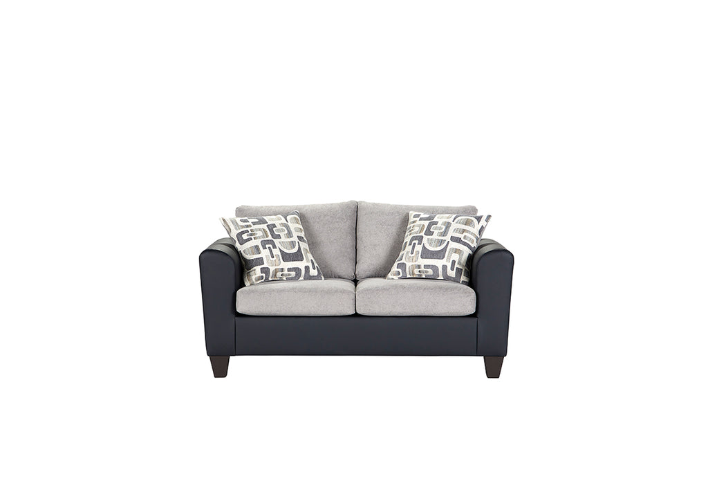 Two Tone Journey Pitch Sofa and Loveseat
