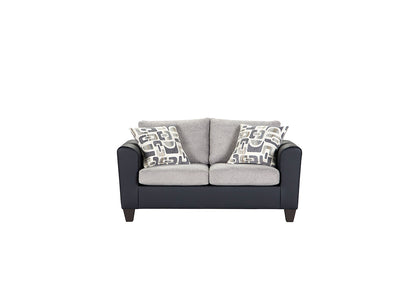 Two Tone Journey Pitch Sofa and Loveseat