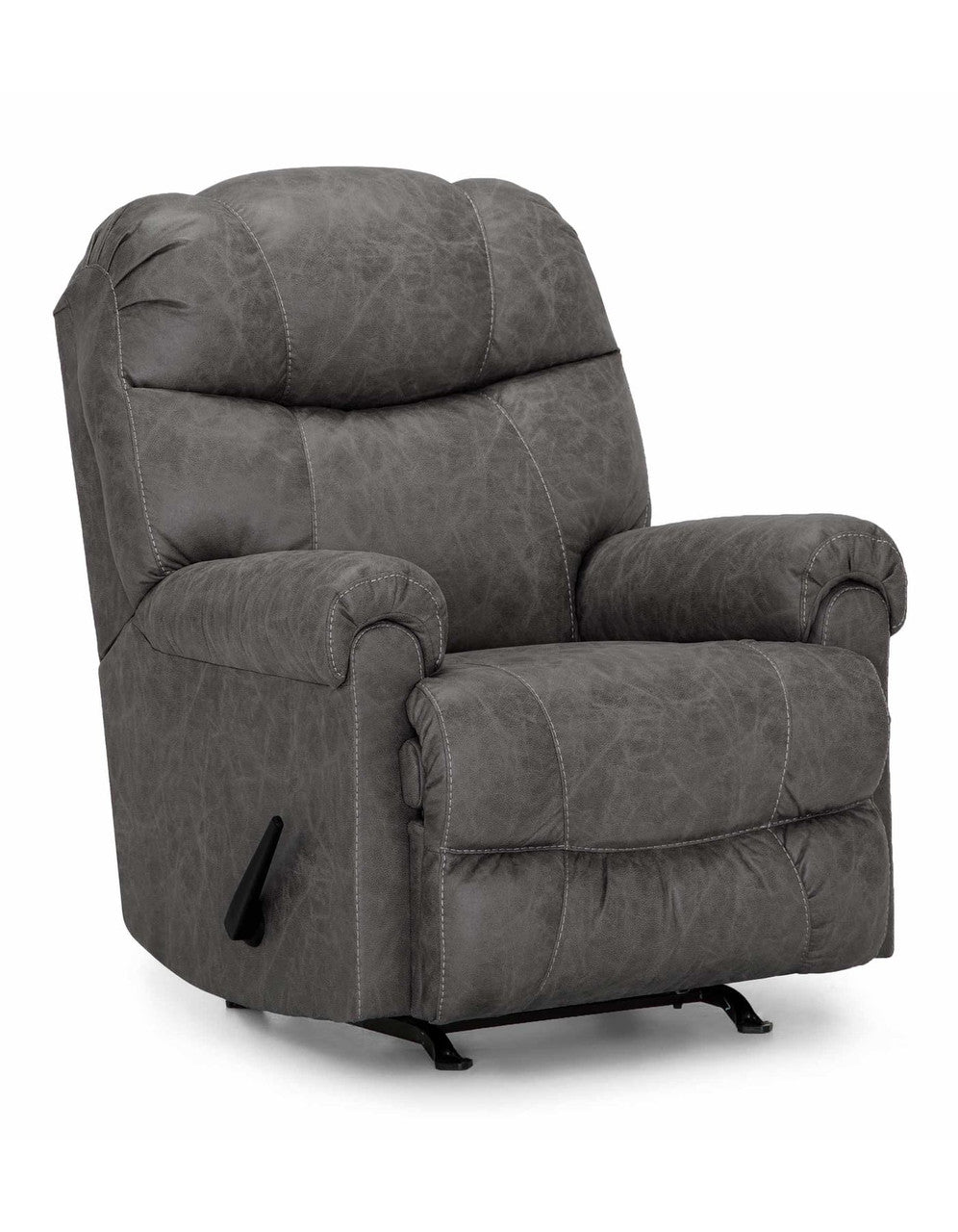 Cowboy Graphite Rocking Recliner