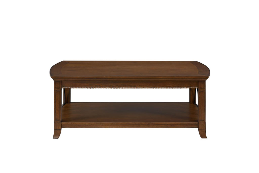 Cathedral Cherry Coffee Table with Two End Tables