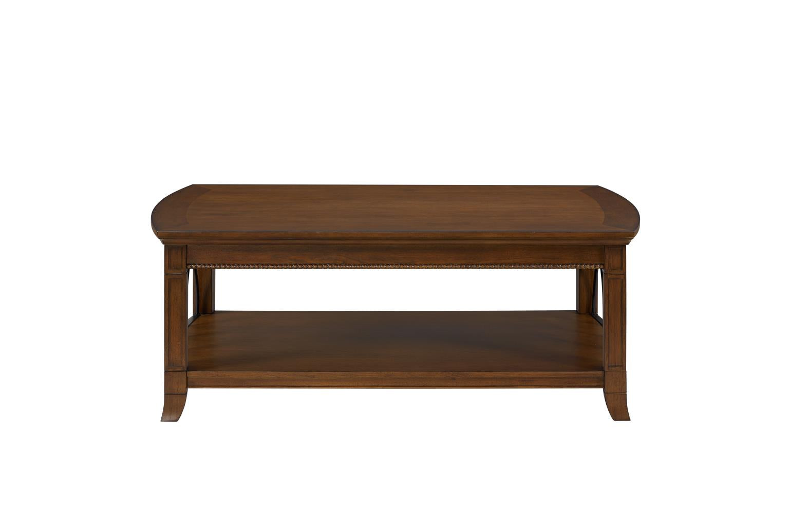 Cathedral Cherry Coffee Table with Two End Tables