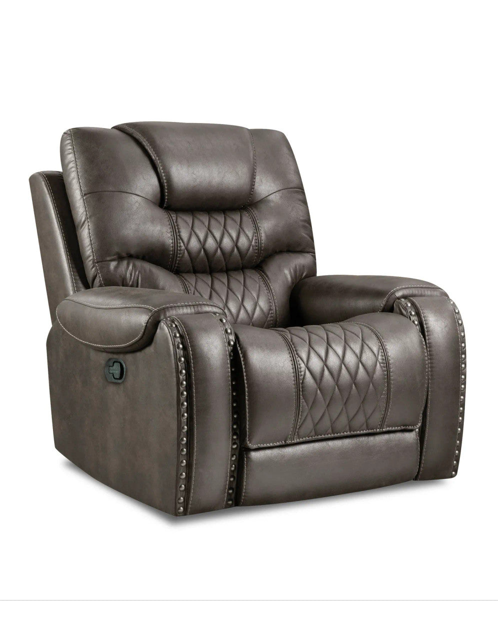 Desert Charcoal Gliding Recliner