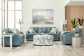 Cruiser Aquamarine Sofa and Loveseat