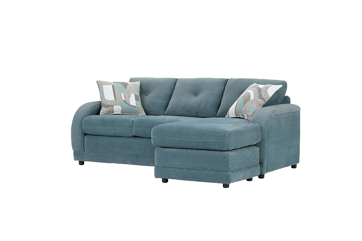 Aquamarine Chaise Sectional