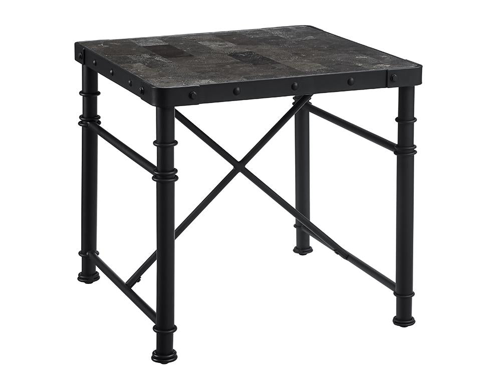 Stonehenge Cocktail Table and two Matching End Tables