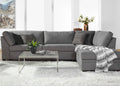 Indy Cement Right Facing Chaise Sectional