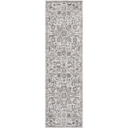 Disa Vintage Medallion Cream Soft Rug By Chill Rugs: 5'3" x 7'3"