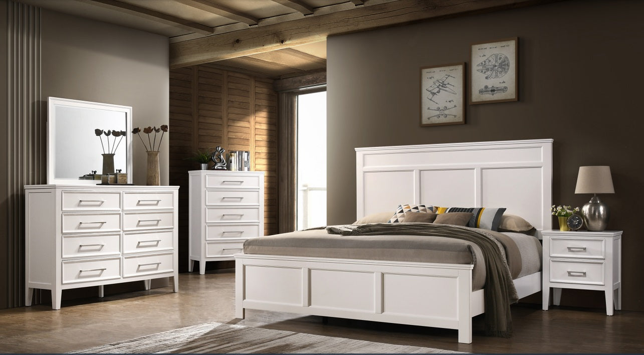 Andover White Queen Bedroom Set