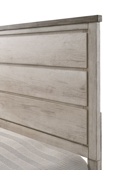 Farmhouse Fence Brushed Queen Bedroom Set