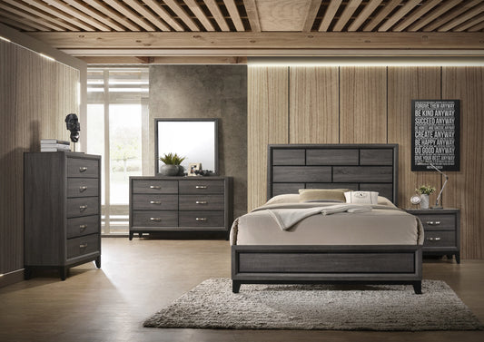 Akerson Gray Two Tone Queen Bedroom Set