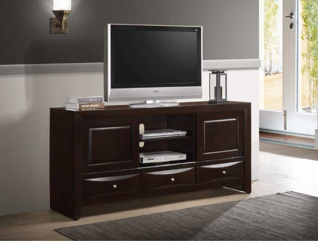 Emily Dark Cherry TV Stand