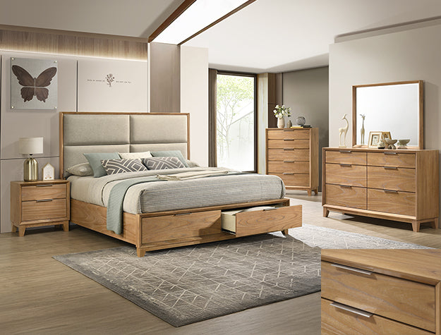 Florian Storage King Size Bedroom Set