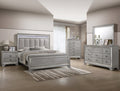 Vail Gray LED Backlit Contemporary Queen Bedroom Set