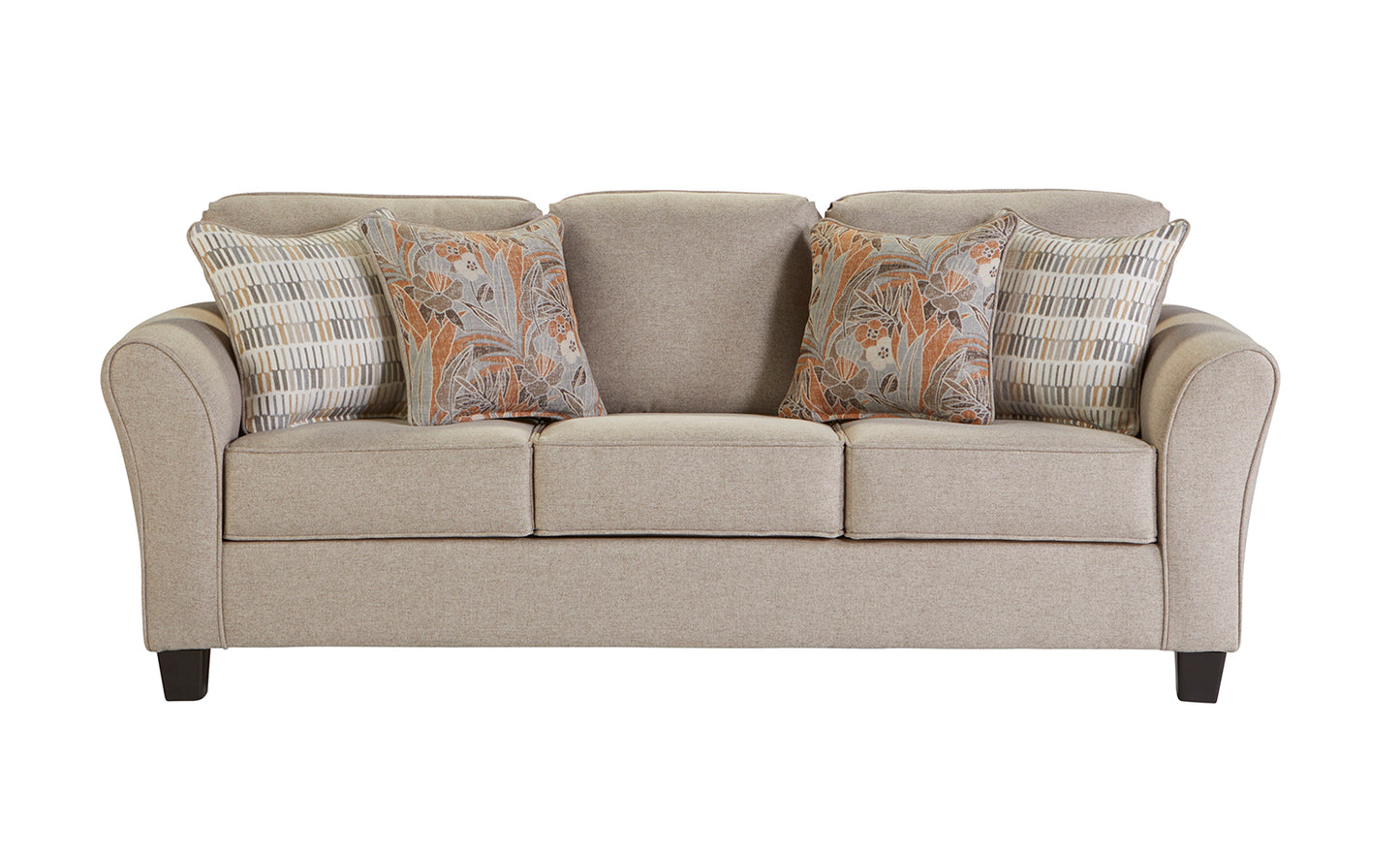 Transitional Barley Sofa and Loveseat