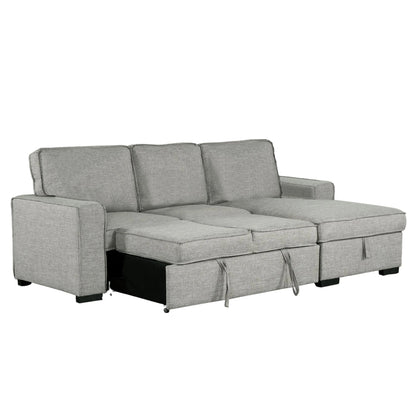 Bellissa Chaise Pull Out Sleeper Sectional