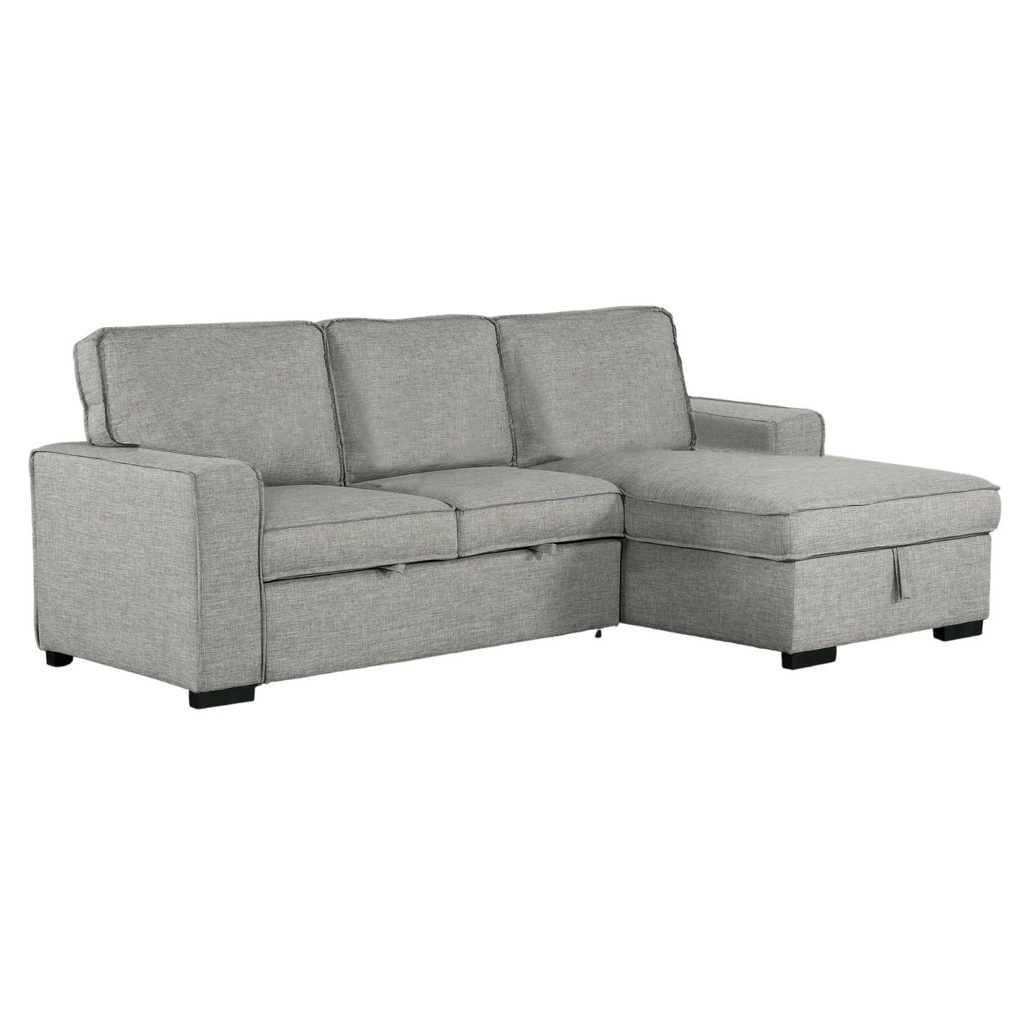 Bellissa Chaise Pull Out Sleeper Sectional