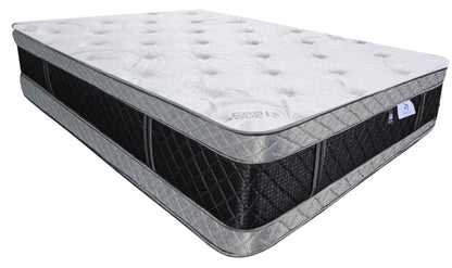 Cool Touch Euro Top Flippable Full Size Mattress and Foundation Set