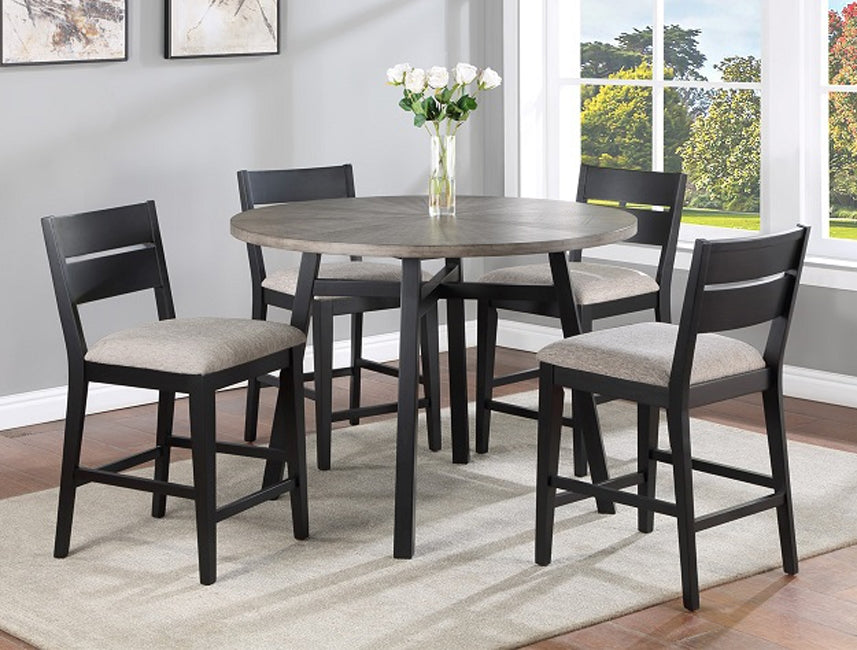 Mathis Brown Two Tone Counter Dining Set