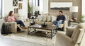 Good Vibes Putty Reclining Sofa and Loveseat