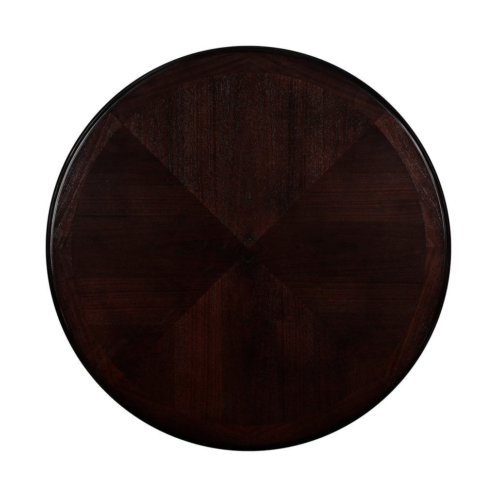 Ebony Black and Dark Brown Counter Dining Set