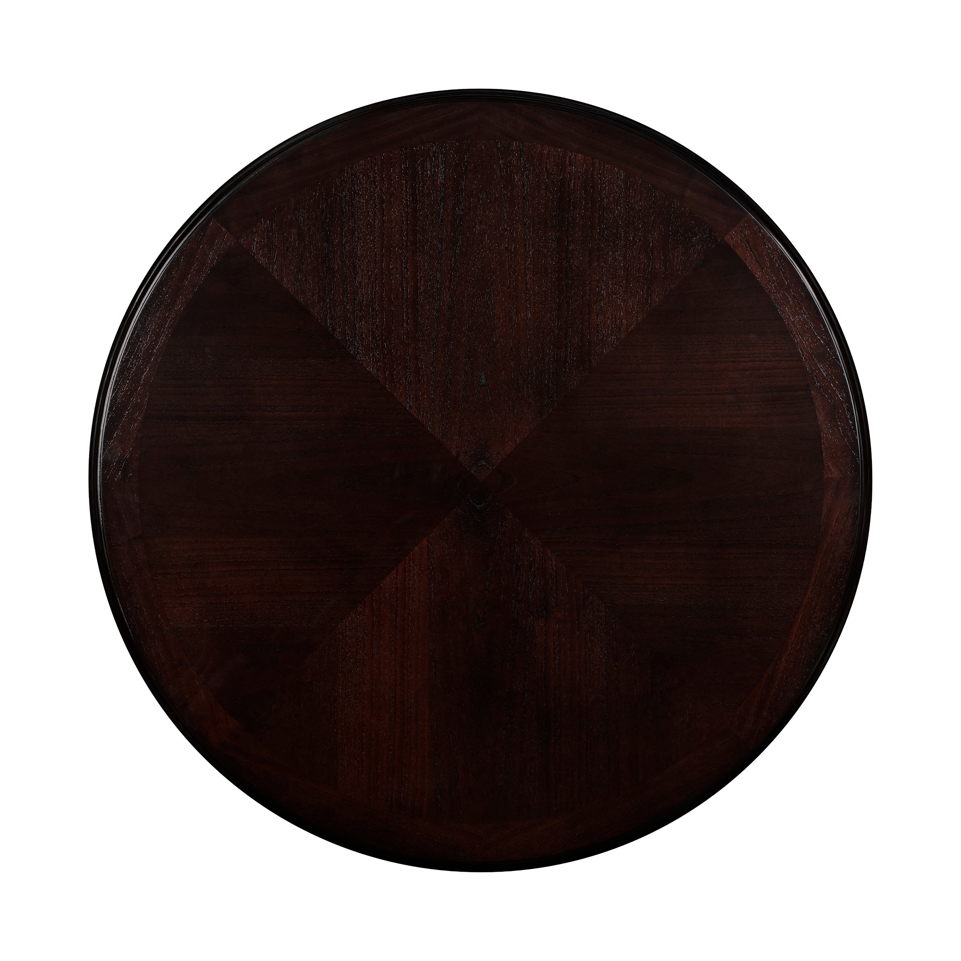Ebony Black and Dark Brown Counter Dining Set