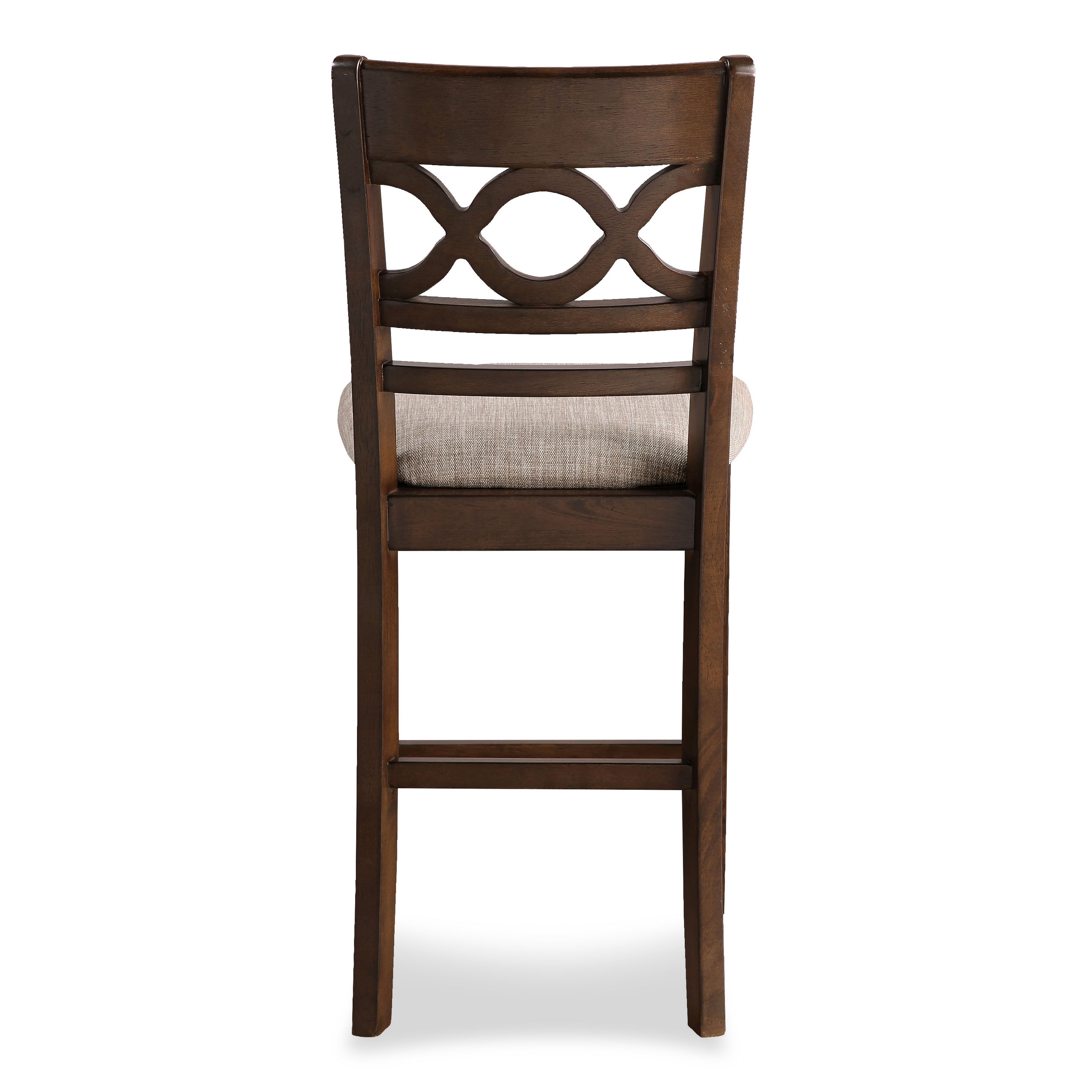 Brown Cherry Round Counter Dining Set