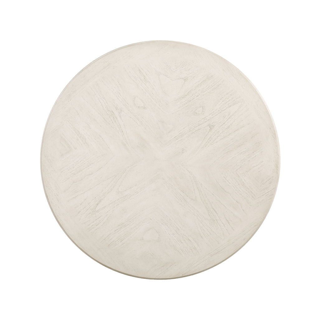 Bisque Starburst Large Round Dining Set