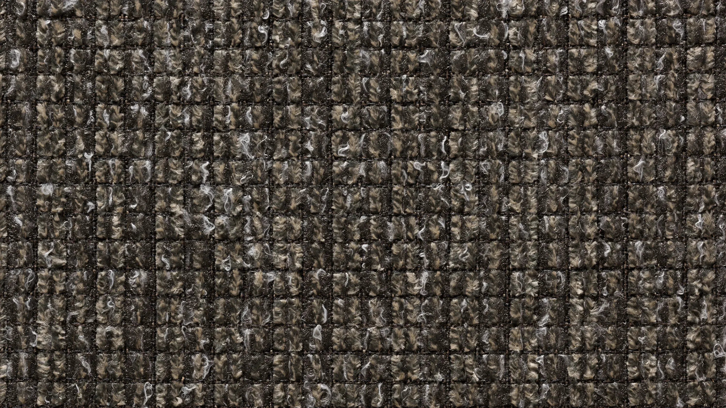 Fossil Gray/Brown Textured Fabric Sofa and Loveseat