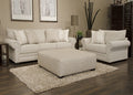 Havana Linen Snow Sofa and Oversize Chair