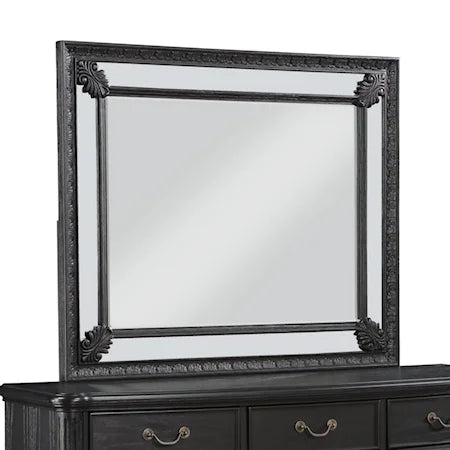 Kingsbury Black Traditional Queen Size Bedroom Set