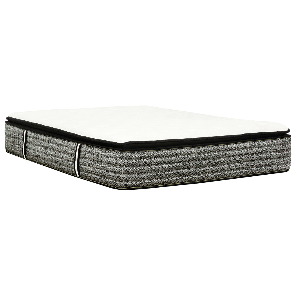 14 Inch Majesty Hybrid Pillow Top King Size Mattress and Foundation Set