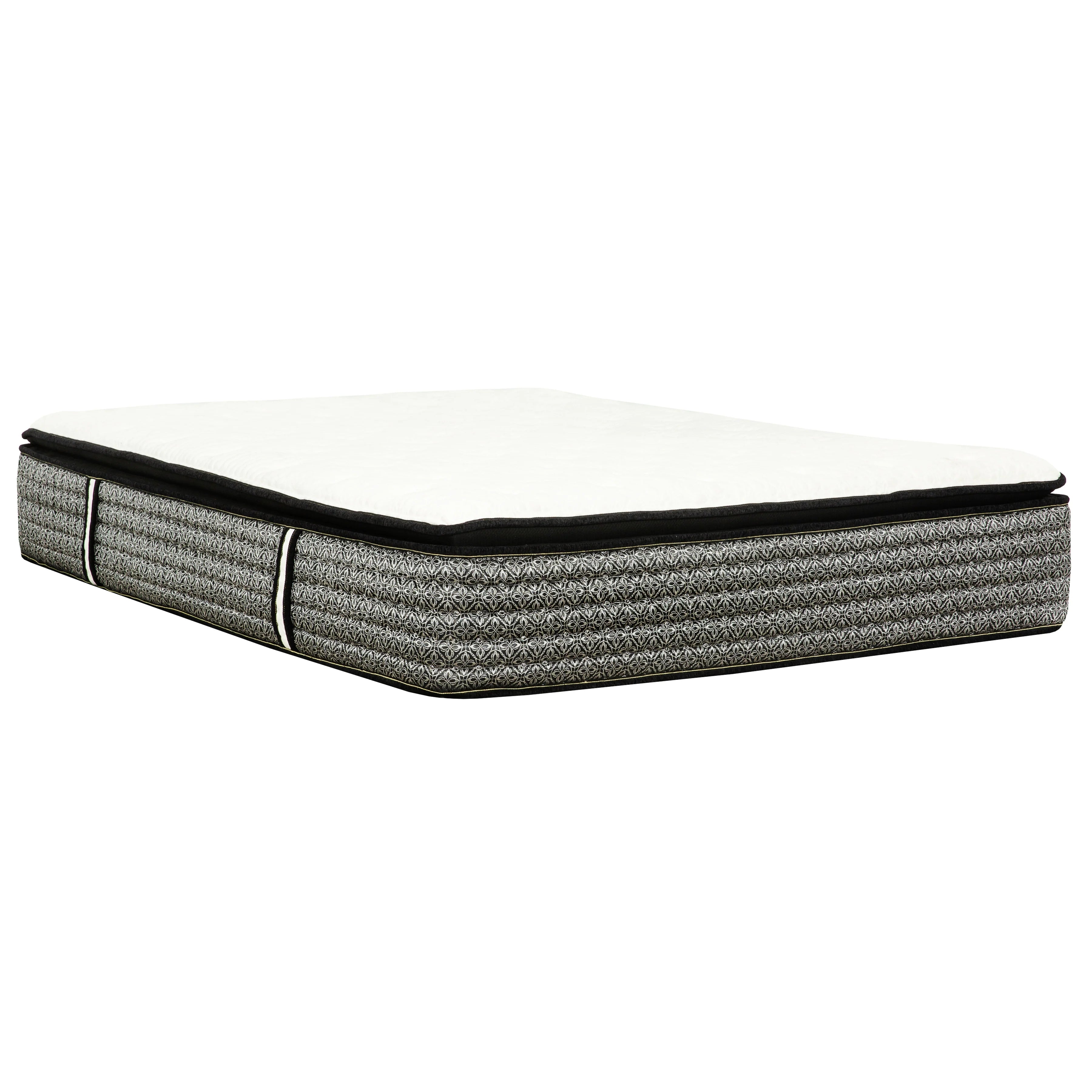 14 Inch Majesty Hybrid Pillow Top King Size Mattress and Foundation Set