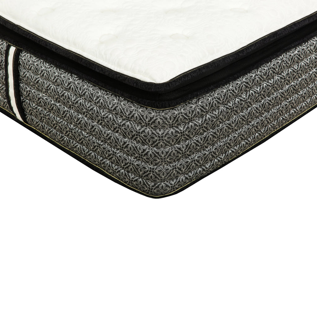 14 Inch Majesty Hybrid Pillow Top King Size Mattress and Foundation Set