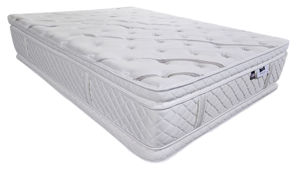 Rolls Royce Luxury Plush Dual Sided Latex Full Size Mattress and Foundation Set