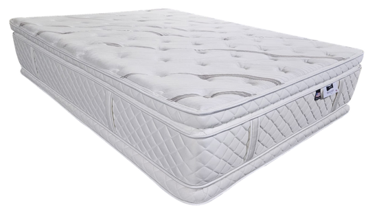 Rolls Royce Luxury Plush Dual Sided Latex King Size Mattress and Split Foundation Set