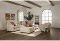 Bono Beige Two Piece Sectional with Chaise