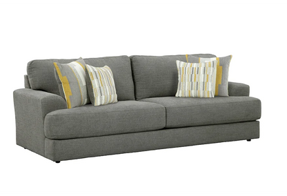 Blain Charcoal Gray Sofa and Loveseat