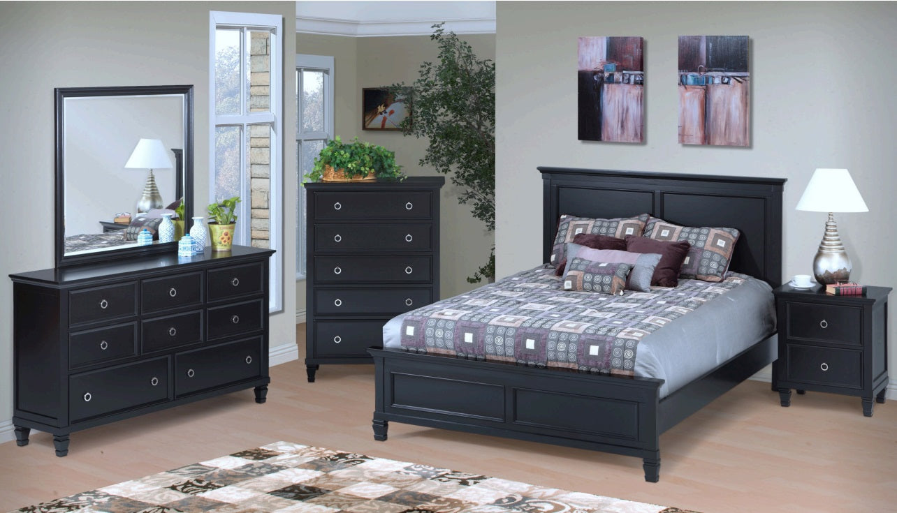 Tamarack Black Queen Bedroom Set