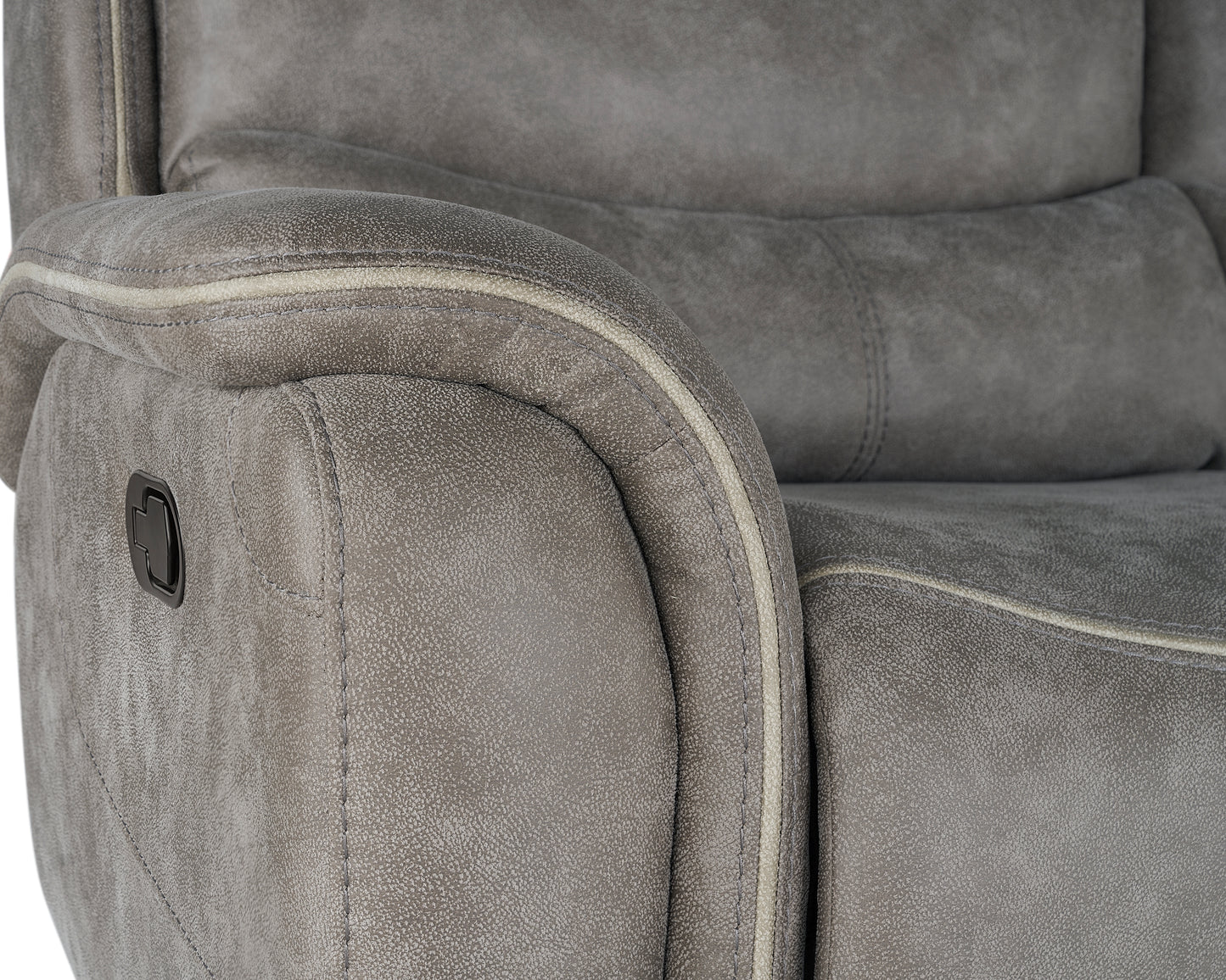 Kamari Gray Reclining Sofa and Loveseat