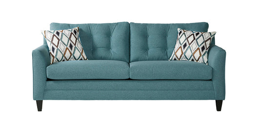 Wexler Splash Teal Queen Sleeper Sofa