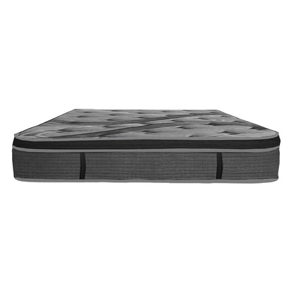 14 Inch Hybrid Euro Top Full Size Mattress and Foundation Set