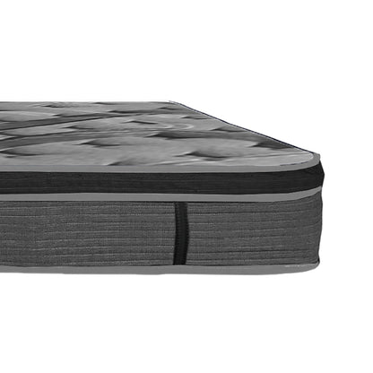 14 Inch Hybrid Euro Top Full Size Mattress and Foundation Set