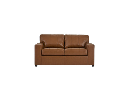 Bently Nutmeg Leather Sofa and Loveseat