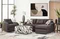 Earth Brown Right Front Chaise Sectional