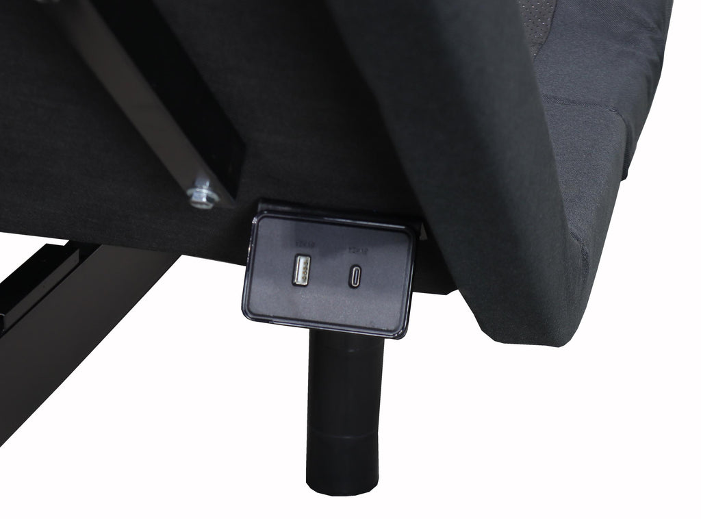 King Size Power USB Adjustable Base with Anti-Snore and Zero Gravity Remote Control