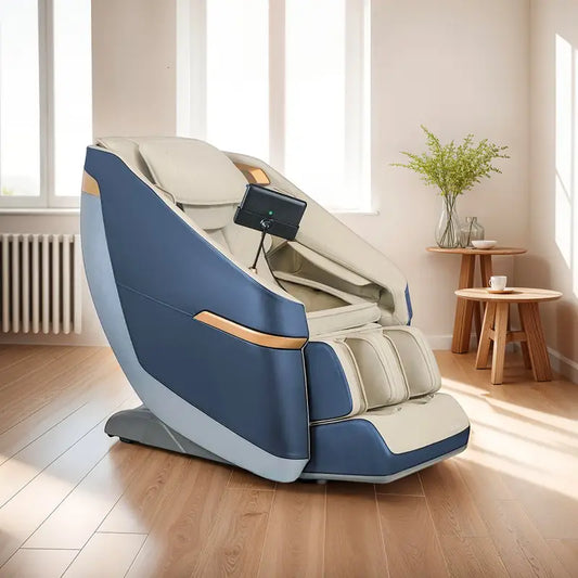 Zero Gravity Rocking Massage Chair with Bluetooth and Touchscreen Display
