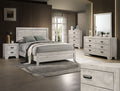 Millie Whitewash Full Size Bedroom Set